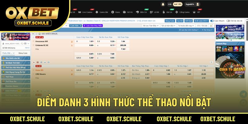 3 Bộ môn thể thao rất được ưa chuộng