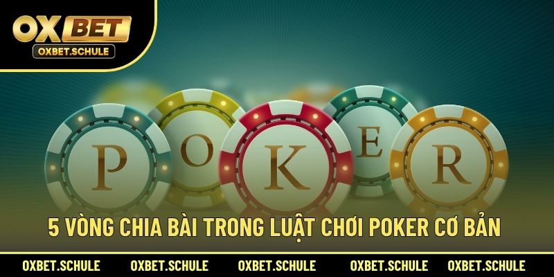 5 Vòng Chia Bài Trong Luật Chơi Poker Cơ Bản