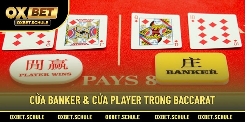 Cửa Banker & Cửa Player Trong Baccarat