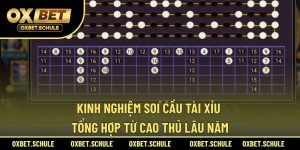 kinh nghiệm soi cầu tài xỉu