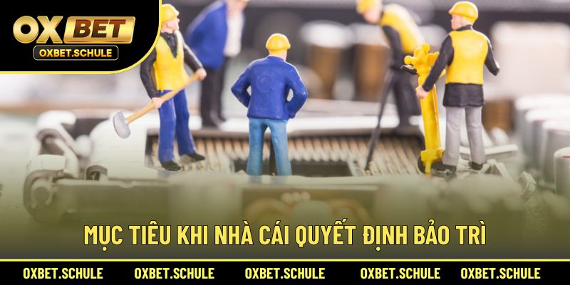 Giải mã lý do nhà cái sẽ bảo trì