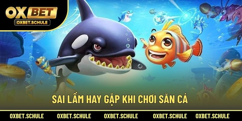 Sai Lầm Hay Gặp Khi Chơi Săn Cá