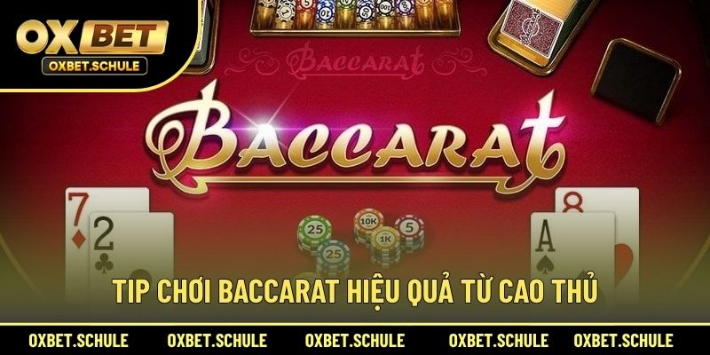 Tip Chơi Baccarat Hiệu Quả Từ Cao Thủ