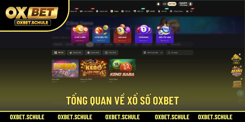 Sơ lược chung về xổ số OXBET